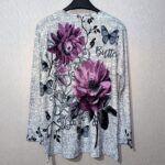 بلوز آستین بلند نخی کد YKMZ4616 - تصویر 8