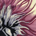 نگین‌های کار شده بلوز با کد LMN348