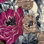 نگین‌های کار شده بلوز با کد LMN351