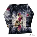 تصویر پشت کار بلوز آستین بلند زنانه با کد LMN302