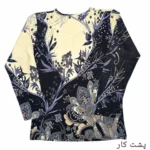 تصویر پشت کار بلوز آستین بلند زنانه با کد LMN335