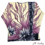 تصویر پشت کار بلوز آستین بلند زنانه با کد LMN348