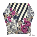 تصویر پشت کار بلوز آستین بلند زنانه با کد LMN348