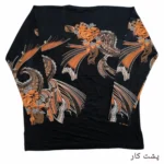 تصویر پشت کار بلوز آستین بلند زنانه با کد LMN342