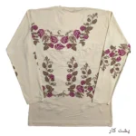 تصویر پشت کار بلوز آستین بلند زنانه با کد LMN345